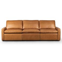 Tillery 3 Piece Power Recliner Sectional, Sonoma Butterscotch-Furniture - Sofas-High Fashion Home Recliner Sectional, Leather Reclining Sectional, Black Canyon, Padded Wall, House Apartment, Dirt Cheap, Swivel Recliner, Sculptural Object, Flush Mount Ceiling Fan