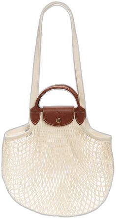 Longchamp Le Pliage Filet, Leather Handles, Longchamp Le Pliage, Leather Handle, Handles, Twist, Nordstrom, Shoulder Bag, Lifestyle