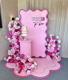 Hens bridal shower Pink Backdrop Ideas, Party Backdrop Ideas, Bride To Be, Bride Party Ideas, Cake Backdrops, Bridal Shower Backdrop, Picnic Decorations, Wedding Design Decoration, Birthday Balloon Decorations