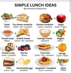 5 Min Meals Easy Dinners, Simple Lunch Ideas, Healthy Lunch Ideas For Kids, Food To Gain Muscle, Protein Meal Plan, Lunch Ideas For Kids, Simple Lunch, Healthy Lunch Snacks, Healthy High Protein Meals