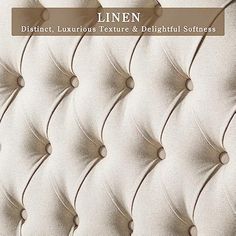 the front cover of linen, luxurious texture and delightful softness for your bedding