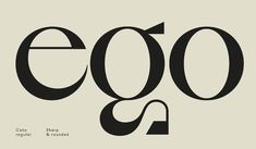 an image of the word eco in black and white