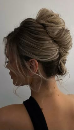 Bridesmaid Hair Inspo, Wedding Hairstyles And Makeup, Prom Hair Updo, Wedding Hair Up, Guest Hair, Bridesmaid Hair Makeup, Formal Hair, Summer Hairstyles For Medium Hair, Wedding Hair Inspiration