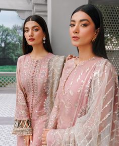 Brand: XENIA FormalsProduct Code: XFU-22-428 TAUPECollection: Hera Luxury Unstitched CollectionFabric: Chiffon DESIGN DETAILS: Embroidered Chiffon Front 28 Inches Chiffon Back 28 Inches Embroidered Chiffon Front Yoke 24 Inches Embroidered Chiffon Back Yoke 24 Inches Embroidered Chiffon Sleeves 24 Inches Embroidered Sleeves Patch Embroidered Net Dupatta 2.75 Yards Rawsilk Trouser 2.50 Yards DISCLAIMER:* Lining, Laces, and Tassels are not included in unstitched variants.* Embellishment items in st Chiffon Sleeves, Embroidered Chiffon, Pakistani Wedding Dresses, Net Dupatta, Fabric Stores Online, Pakistani Wedding, Best Wear, Designer Suits, Pakistani Fashion