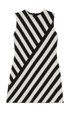 This striking Gucci A-line mini dress is crafted from a wool and cotton jacquard textile with an intersecting stripe pattern. It features a round neckline and a sleeveless silhouette, elevating classic knitwear to create a standout statement piece. This piece fits true to size. We recommend you select your regular size. Designed for a slightly loose fit Made from a mid-weight, slightly stretchy fabric 52% Wool, 48% Cotton Dry Clean Classic Knitwear, Gucci Shop, Runway Dresses, Luxury Women Fashion, Sneaker Jewelry, Paco Rabanne, Black Wool, Scarf Shawl, Skirt Pants