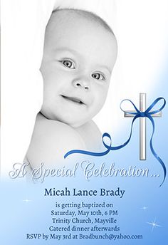 "Baby special celebration" printable invitation. Customize, add text and photos. print for free!  #baptism #christening Godparent Request Ideas, Baptism Greetings, Christening Invitation Template, Godparent Request, Christian Background Images, Invitation Card Maker