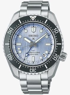 Be sure to add me to your favorites list! Seiko Prospex ‘Glacier Blue’ GMT Automatic Men's Watch (SPB385J1) Seiko Prospex ‘Glacier Blue’ GMT Automatic Men's Watch SPB385J1 Model: SPB385J1 -15/+25 seconds per day accuracy Calibre 6R54 Automatic movement type with Manual Winding Power Reserve 72 Hours Stainless steel case (Super Hard Coating) Case Thickness 12.9mm Case Diameter 42mm Case Length 48.55mm Lug Width 20mm Blue Dial Lumibrite on hands, indexes and bezel Three-fold clasp with secure lock, push button release with extender Stainless steel Bracelet (hard coating) Water Resistance 20 bar Sapphire Crystal Screw-down crown Packaging: New in box with manual   Buy Now Don't miss it Check out my other items! Welcome to message us for more watches Nato Strap