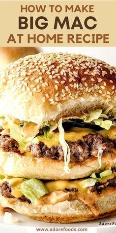 a hamburger with cheese and lettuce on it