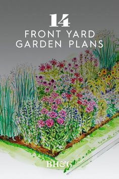 the front yard garden plans are designed to be easy and efficient for everyone to use