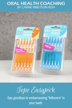 It's 2020 - let's get real about cleaning in-between the teeth.  Most people complain about flossing but know also feel guilty because they know they should be doing something to clean that area...and finding stuff in your teeth after you've eaten is quite embarrassing.  Let these beauties help you get the food out, avoid the dreaded "f" word AND help stop cavities in between the teeth too! Liver Detoxification, Dental Fun, Healthy Liver, Healthy Smile, Food Out