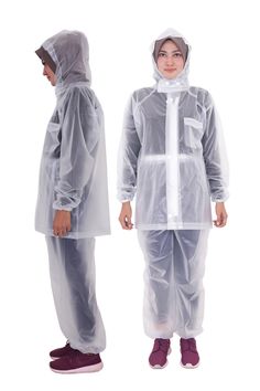 IMPORTANT: PLEASE READ BELOW PRIOR TO ORDERING Size Details : -Armpit - Armpit Width : 57 cm -Shirt Length: 73 cm -Pants length: 93 cm -Thigh width calculated from the crotch: 32 cm -Maximum stretchy pants: 51 cm -Material thickness: 0,14mm This PVC vinyl rain coat comes in Color Variant Transparent, has an attached hood,elastic sleeves, and pockets for storing keys or small items. The coat has a zipper closure, front flap closure pockets. This unisex rain jacket is great for keeping in the car, Cheap Raincoats, Transparent Raincoat, Vinyl Raincoat, Mens Raincoat, Plastic Raincoat, Raincoat Jacket, Rain Pants, Hooded Raincoat, Raincoats For Women