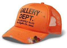 Buy and sell authentic Gallery Dept. streetwear on StockX including the Gallery Dept. Workshop Trucker Hat Orange and thousands of other streetwear clothing and accessories. Graffiti Caps, Rework Clothes, Trucker Hat Outfit, Orange Streetwear, Streetwear Hats, Dope Hats, Smart Casual Women, Black Trucker Hat, Hat Outfit