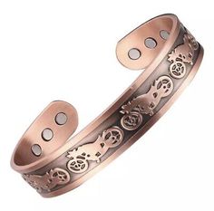 CHUNKY 100% COPPER HARLEY MOTORCYCLE MAGNETIC BANGLE BRACELET SIZE-XL MEN CB41C | eBay Magnetic Energy, Balance Energy, Energy Power, Magnetic Therapy, Perfect Gift For Him, Celtic Designs, Magnetic Bracelet, Matching Rings, Copper Bracelet