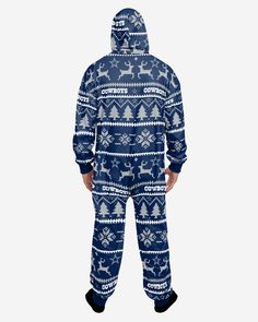 Holiday Onesies, Word Mark Logo, Onesie Pajamas, One Piece Pajamas, Winter Theme, Cuff Sleeves, Dallas Cowboys, Hanging Out, The Game