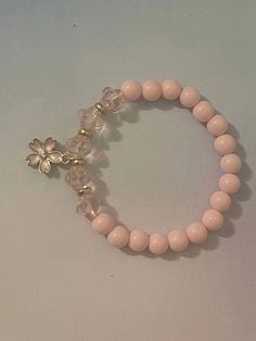 Bracelet Making Inspiration, Fancy Beaded Bracelets, Cute Bracelets To Make With Beads, Cute Bracelets Ideas Beads, Bracelet Ideas Pink, Pink Bracelet Ideas, Cute Bead Bracelets, Bracelet Inspo Beads, Cute Pink Clothes