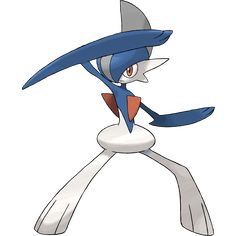 an image of a cartoon character with blue eyes and long legs, standing in front of white background