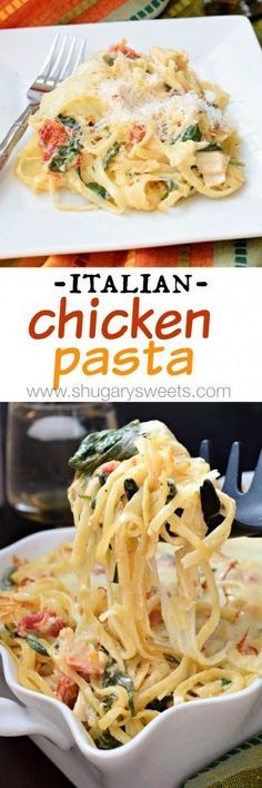 this is an italian chicken pasta recipe