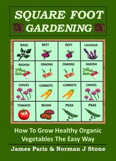 square foot gardening how to grow healthy organic vegetables without digging