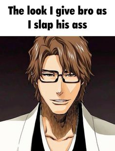 Meme Bleach Male Characters, Gin And Aizen Matching Pfp, Bleach Reaction Pic, Bleach Anime Memes, Aizen Matching Pfp, Senbonzakura Bleach, Bleach Profile Picture, Bleach Memes Funny, Bleach Anime Pfp