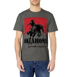 PRICES MAY VARY. Authentic Cowboy Style: Get your hands on our Oklahoma Smokershow merch featuring the essence of country music and Western country vibes Lightweight, Classic fit, Double-needle sleeve and bottom hem Casual T-shirt For Western-themed Fall Events, Graphic Tee For Western-themed Fall Events, Fitted Crew Neck T-shirt For Rodeo, Crew Neck T-shirt For Western-themed Spring Events, Western Style Cotton T-shirt For Rodeo, Short Sleeve T-shirt For Country Events, Fitted Graphic Print T-shirt For Rodeo, Graphic Tee For Country Events With Short Sleeves, Graphic Tee For Western-themed Spring Events