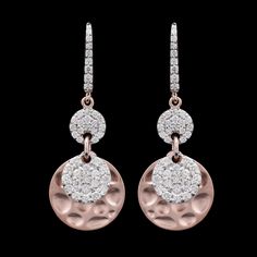 14k Rose Gold Diamond Studded Long  Earring. Gross Weight: 6.130 grams approx  Net Weight:5.958 grams approx (includes gold weight only) Diamond Weight: 0.86 carat Diamond Details: I-J VS SI Earring can be customised by increasing the size of Earring, Diamonds, grams of gold. Can be made in 18k gold, gold color can be changed to Yellow, White and Rose gold.  Earring can be certified. Long Diamond Earrings, Earring Long, Rose Gold Earring, Long Earring, Flawless Diamond, Earring Drop, Earring Gift, Diamond Earring, Trendy Earrings