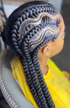 Cornrows Natural Hair, Black Kids Braids Hairstyles, Black Ponytail Hairstyles, Braids Hairstyles Pictures