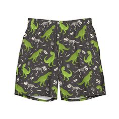 These swim trunks have everything you need for a hot summer day--they're quick-drying and breathable, have multiple pockets for your belongings, and feature a silky, anti-chafe inner liner. Get yours now! * Fabric composition: (may vary by 5%) 91% recycled polyester, 9% spandex * Liner composition: 92% polyester, 8% spandex * Fabric weight (may vary by 5 5.13 oz/yd² (174 g/m²) * Four-way stretch water-repellent microfiber fabric * Anti-chafe mesh inner liner * Elastic waistband with drawcord * M Beachwear Swimwear With Built-in Shorts For Outdoor, Green Stretch Boxer Briefs For Summer, Green Swim Trunks For Surfing Beach Season, Casual Stretch Boxer Briefs For Vacation, Outdoor Beachwear Shorts, Green Swim Trunks For Surfing, Summer Swim Trunks For Outdoor, Green Beachwear Swim Trunks For Surfing, Stretch Shorts For Beach Season Outdoor