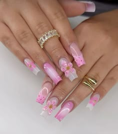 #nails #naildesign #extensions #nailart #naildesign #nailartideas #explore #fyp Girly Acrylic, Girly Acrylic Nails, Dope Nail Designs, Really Cute Nails, Acrylic Nails Coffin Pink, Long Square Acrylic Nails, Unique Acrylic Nails, Pink Acrylic Nails, Square Acrylic Nails