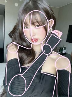 Idol Poses Reference, Anime Pose Reference Cute, Face Structure Drawing, Human Sketch, Reference Photos For Artists, Stick Figure Drawing, Fashion Drawing Tutorial, Animation Art Sketches