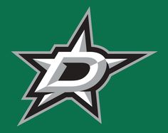 a green and white flag with the letter d on it