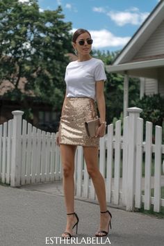 Wondering what to pair with a Metallic Skirt? These 10 chic Metallic Skirt Outfit Ideas will have you dazzling in no time! From Metallic Mini styles perfect for nights out to Metallic Skirt Casual looks for daytime flair, find outfits for every occasion. Try a Metallic Skirt Silver for sleek vibes or a Gold Skirt Outfit to stand out. Ideal for Metallic Winter fashion, Metallic Midi, and Metallic Maxi skirts take center stage. Perfect for Metallic Skirt Black Women, these looks are effortlessly chic! Gold Mini Skirt