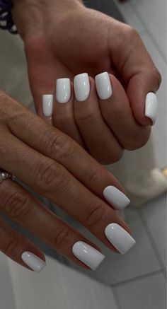 Nail For School Student, Straight French Tip, Straight French Tip Nails, French Tip Nail Designs, French Manicure Nails, French Tip Acrylic Nails, Work Nails