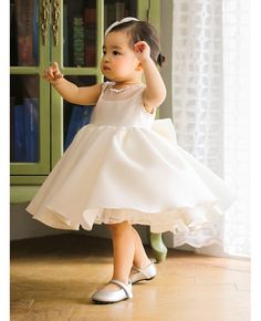 Get 10% off now! Buy high quality satin ballgown flower girl dress with lace jacket at cheap price online. Free stable shipping and pro custom service since 2009. Satin Princess Dress For Dress-up, Princess Style Satin Dress For First Communion, Spring Wedding Princess Dress In Satin, Ball Gown Wedding Dress Lace, Satin Ball Gown Wedding Dress, Satin Ballgown, Satin Ball Gown, High Low Prom Dresses, Prom Dresses Yellow