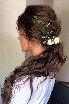 Easy Wedding Hairstyles Ideas For Every Bride-to-Be ★ easy wedding hairstyles long dark side ponytail veronika_belyanko Easy Wedding Hairstyles, Side Ponytail Hairstyles, Wedding Hair Side, Diy Wedding Hair, Easy Wedding, Side Ponytail, Simple Wedding Hairstyles, Side Hairstyles, Best Wedding Hairstyles