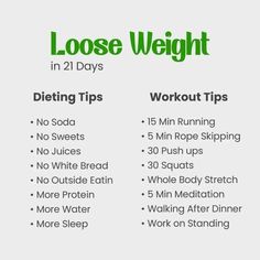 Embark on a healthy weight loss adventure! Discover effective tips, workouts, and meal plans to help you lose 15 pounds in just 21 days. Supress Appetite Tips, Workout For Weight And Fat Loss, Healthy Recipes For Weight Losing, Daglig Motivation, Belly Roll, Weight Loose Tips, Resep Diet