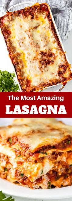 the most amazing lasagna casserole recipe you'll ever make it