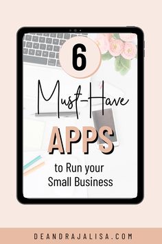 the text 6 must have apps to run your small business