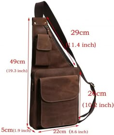 Holster Bag, Tooling Patterns, Chest Pack, Leather Bag Pattern, Man Purse, Leather Projects