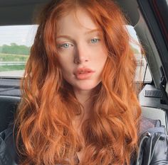 Cheveux Oranges, Long Red Hair, Red Hair Color, Long Red