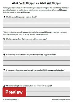 Therapist Aid Worksheets, Counselling Tools, Counseling Worksheets, Mental Health Activities, Brain Game, Individual Therapy, Cognitive Behavior, Relationship Therapy, Counseling Psychology