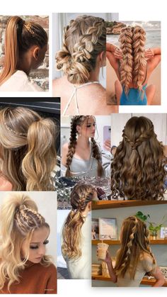 I couldn’t find a photo of a beach braid but if you look it up you will find lots of tutorials Hairstyle Examples, Easy Hairstyles For Thick Hair, Hair Inspiration Long, Hair Color Streaks, Cute Simple Hairstyles, Hair Streaks, Blonde Hair Inspiration, Cute Hairstyles For Medium Hair, Shot Hair Styles