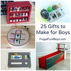 25 gifts to make for boys