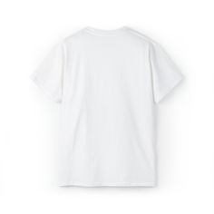 [product]This unisex ultra cotton tee is a classic. Quality cotton construction means that designs are sure to shine. The shoulders are tapped for a good upper-body fit. There are no side seams, ensuring a clean, unbroken flow. The collar has ribbed knitting for improved elasticity. The materials that went into this product are sustainably sourced and economically friendly. .: 100% Cotton (fiber content may vary for different colors).: Medium fabric (6.0 oz/yd² (203 g/m²)).: Classic fit.: Tear-a Crochet T Shirts, Plain Tshirt, Doja Cat, To Shine, Clothing Boutique, Stand By Me, Body Fit, Classic Shirt, White T