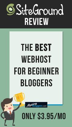 the best webhost for beginner bloggers only $ 3 95 / mo