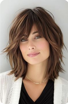 Long Bobs Haircuts With Bangs, Bangs For Oval Face Short Hair, Long Bob Haircut With Layers And Bangs, Long Length Hair With Bangs, Medium Length Bobs With Bangs, Long Bangs With Short Hair, Chin Length Haircuts With Bangs, Medium Hair Length With Bangs, Straight Thick Hair Cuts