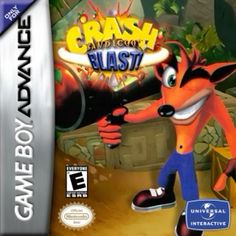 an image of crash and the blast game boy