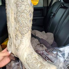 Nwt....Never Worn. Elegant Snip Toe Boots For Rodeo, Elegant Fitted Boots For Ranch, Elegant Round Toe Boots For Rodeo, Leather Snip Toe Wedding Boots, Leather Wedding Boots With Snip Toe, Wedding Leather Boots With Snip Toe, Corral Cowgirl Boots, Vintage Cowboy Boots, Corral Boots