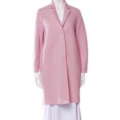 Description Harris Wharf London Virgin Wool Coat Pink Pointed Collar Sit Pockets & Snap Closure Fit:Coats By Harris Wharf London Typically Fit True To Size. Details Estimated Item Measurements Bust: 40.5" Waist: 40" Shoulder: 14.75" Length: 35.5" Sleeve: 30" Color: Pink Fabric: 100% Virgin Wool Clothing Size: M Foreign Size: Us8, It44 Great Condition Harris Wharf London, Wool Clothing, Pink Fabric, Wool Coat, Snap Closure, Pink Color, Jackets & Coats, Jackets For Women, Product Description