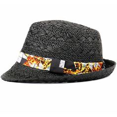 Be it a beach party or a holiday to Bangkok, this chic fedora will add an element of fun to your look. Created for men, this structured hat is made using exceptional quality straw that makes it lightweight but durable. Designed with a printed cloth band that elevates its visual appeal, this sassy fedora will keep you looking cool and feeling fabulous this summer. Try out this trendy hat today!Specifications Style: Casual Pattern Type: Solid Model Number: 18001 Material: Straw Item Type: Fedoras Fedora Beach, Trendy Hat, Beach Hat, Beach Holiday, Fedora Hat, A Holiday, Beach Party, Mens Summer, Bangkok