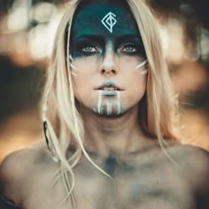 Warrior Makeup, Viking Makeup, Fantasy Make-up, Viking Hair, Smink Inspiration, Turning 50, Hacks Beauty, Viking Warrior, Fantasy Makeup